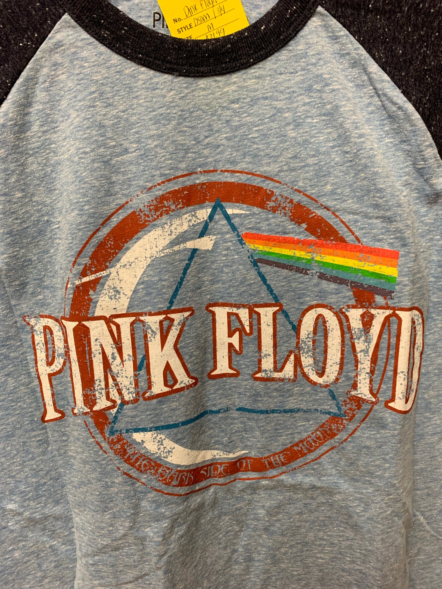 Pink Floyd Dark Side of the Moon 3/4 Sleeve Tee