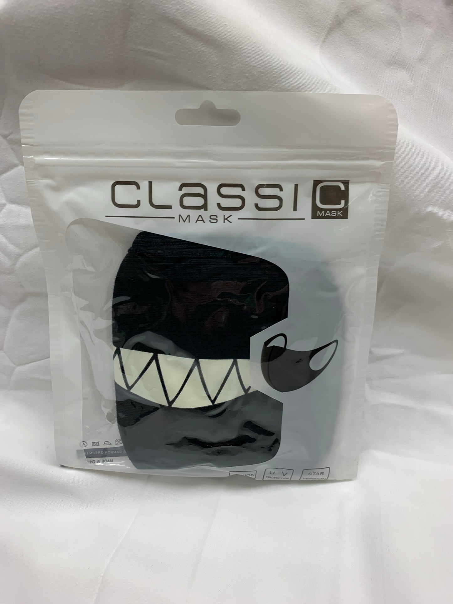 Glow-in-the-Dark Face Mask (Various Designs)